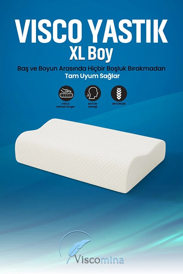 Mega Boy Ortopetik Visco Yastık